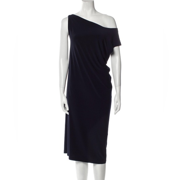 Norma Kamali drop shoulder dress size small - Picture 2 of 13